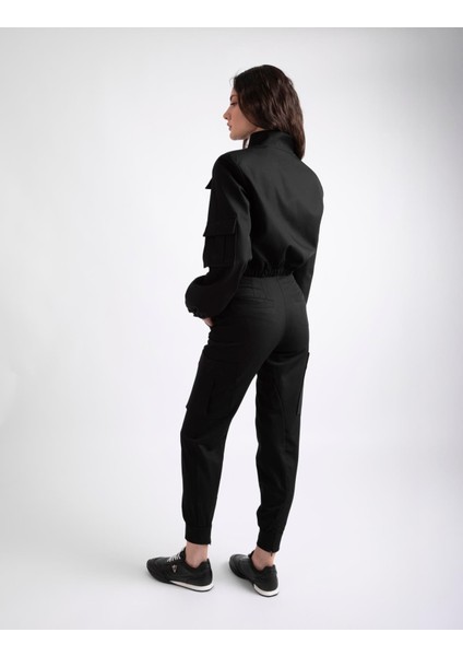 Brunella Kargo Siyah Kadın Pantolon