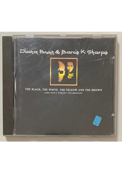 Diana Brown & Barrie K Sharpe The Black, The White, The Yellow And The Brown CD (Orjinal Dönem Baskı)