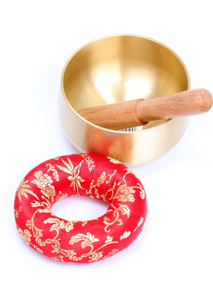Tibet Çanağı - Singing Bowl - Pirinç Tibet Çanağı 9,5 cm