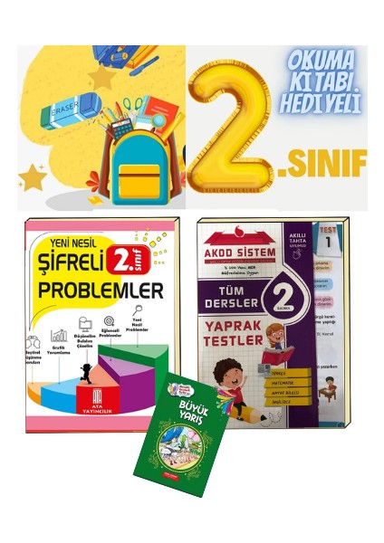 2. Sınıf Şifreli Problemler + yaprak test