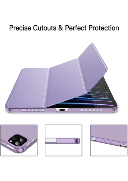 Apple iPad Pro 4. Nesil M2 2022 11 Inç Tablet Uyumlu Flip Smart Standlı Akıllı Kılıf Smart Cover modelleri