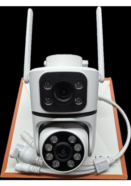 AV-S301 Kablosuz akıllı kamera wifi 360 Derece Ptz 256 Gbsd Kart4 Mp Fullhd
