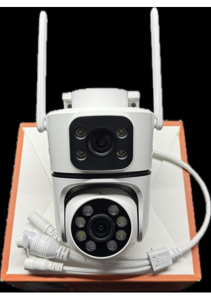 AV-S301 Kablosuz akıllı kamera wifi 360 Derece Ptz 256 Gbsd Kart4 Mp Fullhd