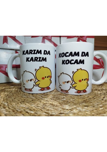 2'li Kupa Karımda Karım Kocamda Kocam Yeni