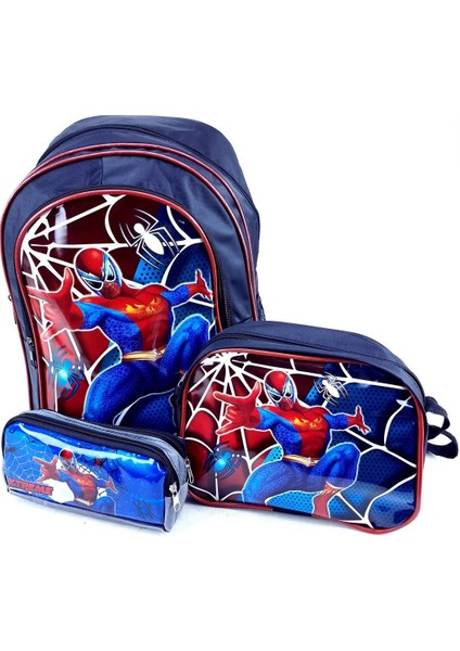 Okul Çantası 3'lü Set Beslenme Çantası Kalemlik ve Çanta fırsatları