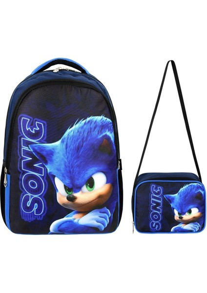 Sonic Beslenmeli Ilkokul Çanta Seti