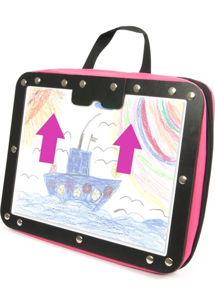 Çocuk Yazı Tahtası Özellikli Resim Okul Çantası