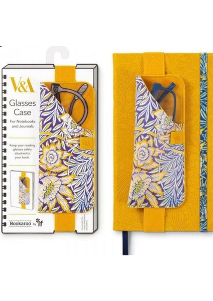 İf Bookaroo Glasses Case Lastikli Gözlük Kılıfı - Morris Tulip & Willow