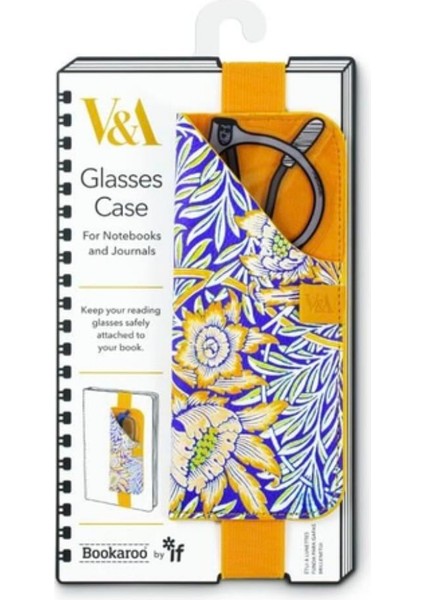 İf Bookaroo Glasses Case Lastikli Gözlük Kılıfı - Morris Tulip & Willow fiyatları