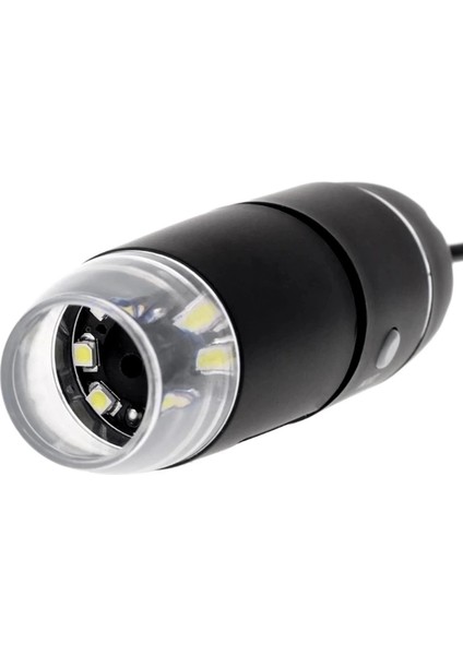 1600X USB Dijital Mikroskop Kamera Endoskop 8led Büyüteç Metal Standı