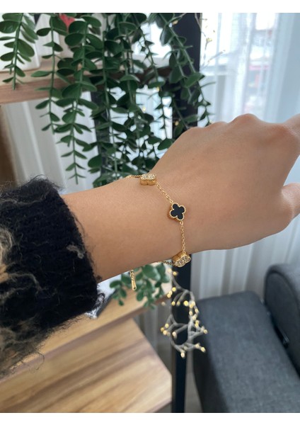 Yonca Model Çelik Bileklik modelleri