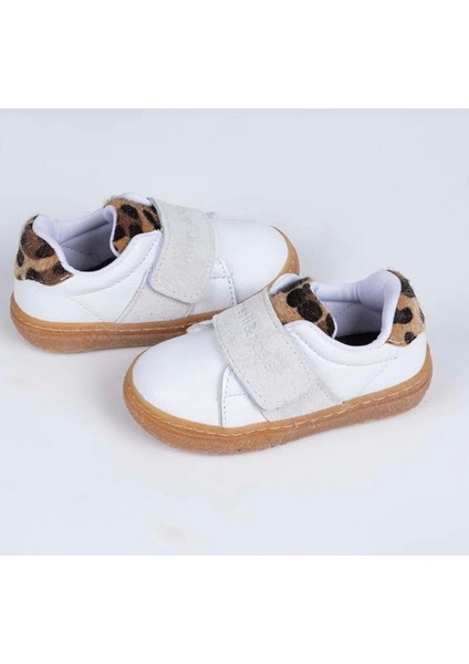 Leopar Desenli Bebek Sneaker