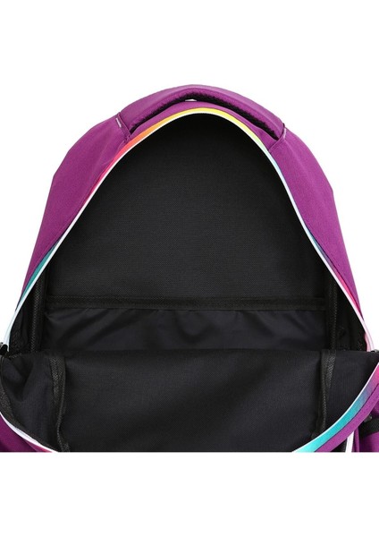 Unisex Mor Entegre Günlük ve Okul Sırt Çantası 9837 modelleri