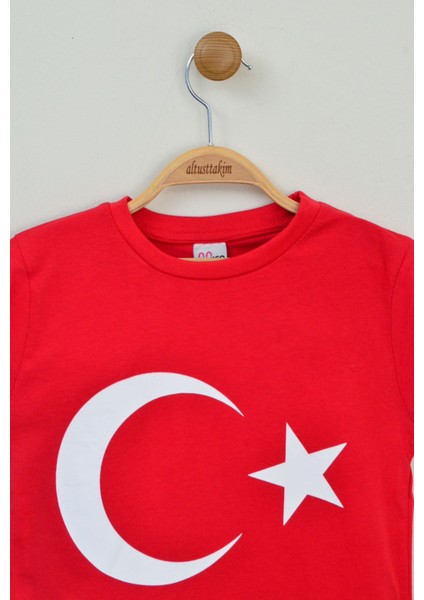 Türk Bayrağı Tşört (7-16 Yaş) modelleri