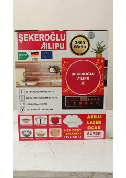 Bütün Tencereleri Kabul Eden Elektrikli Ocak 3600 Watt fırsatları