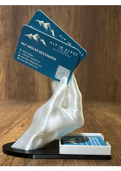 El Tasarımlı Kartvizit Standı modelleri