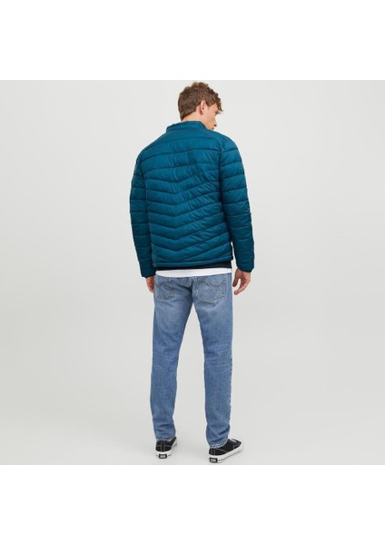 Jjehero Puffer Collar Erkek Şişme Mont Mavi 12211788 V2