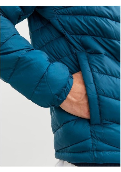 Jjehero Puffer Collar Erkek Şişme Mont Mavi 12211788 V2
