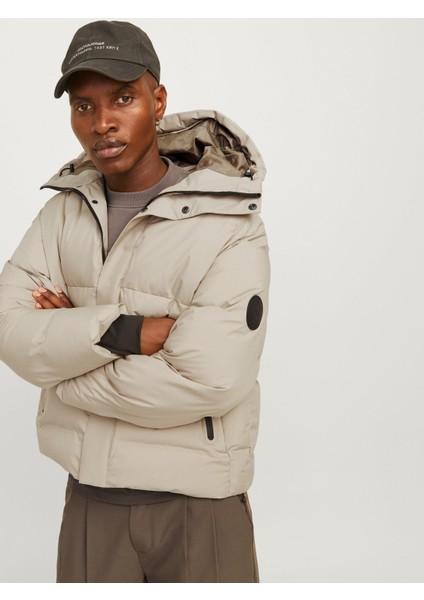 Alpha Puffer Sn Şişme Erkek Mont Bej 12261971 V2