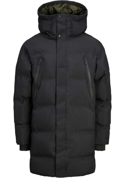 Jcoalpha Long Puffer Sn Şişme Erkek Mont Siyah 12260481 V1