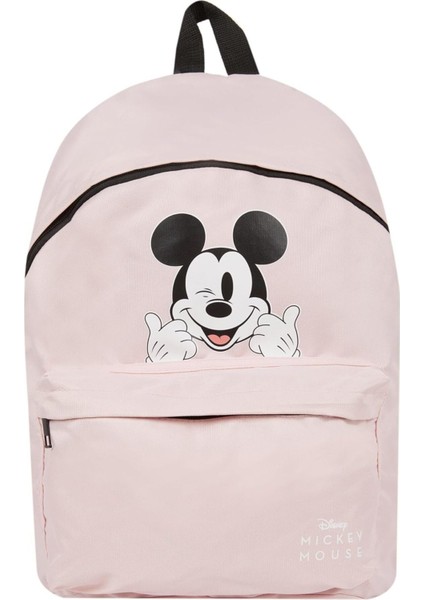 Metrashop Kadın Unisex Mickey & Minnie Okul Sırt Çantası, Pembe, Tek Beden Shopbuyx 1113377