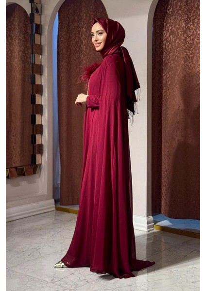 Whıte Corner Abiye 3185 Bordo fiyatları