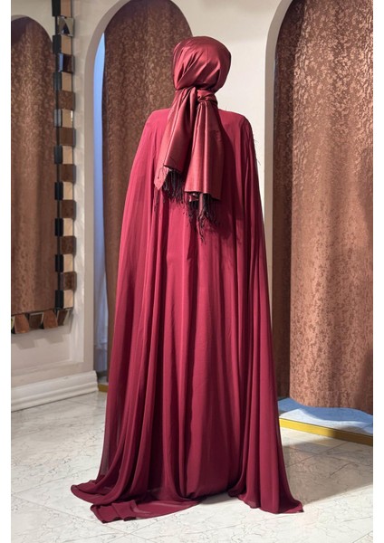 Whıte Corner Abiye 3185 Bordo fırsatları