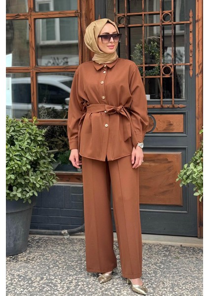 Takım S-58114 Kahverengi