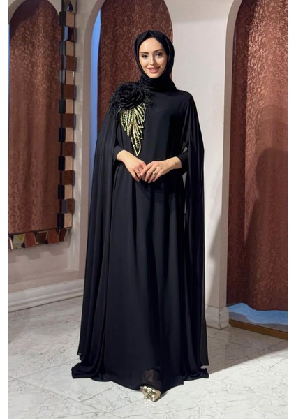 Whıte Corner Abiye 3185 Siyah