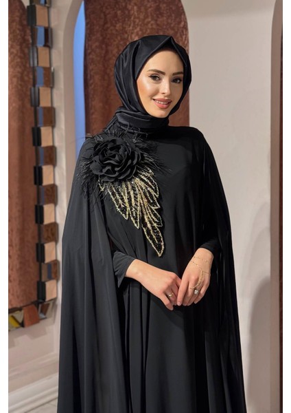 Whıte Corner Abiye 3185 Siyah modelleri