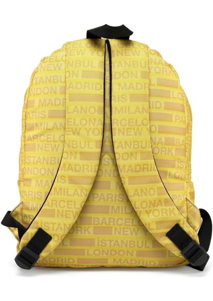 Okul 2024 Cities Iı Ön Cepli Unisex Sırt / Okul Çantası indirimleri