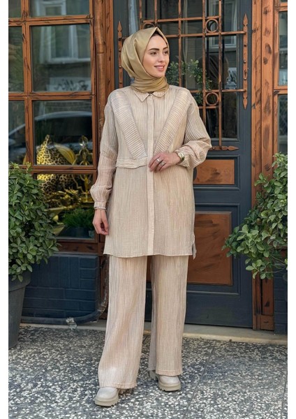 Pantolonlu Takım MB24.626 Bej