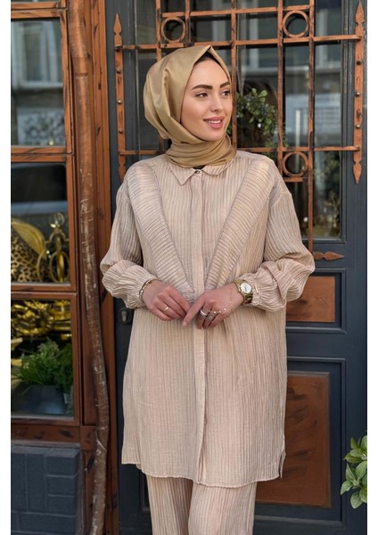 Pantolonlu Takım MB24.626 Bej