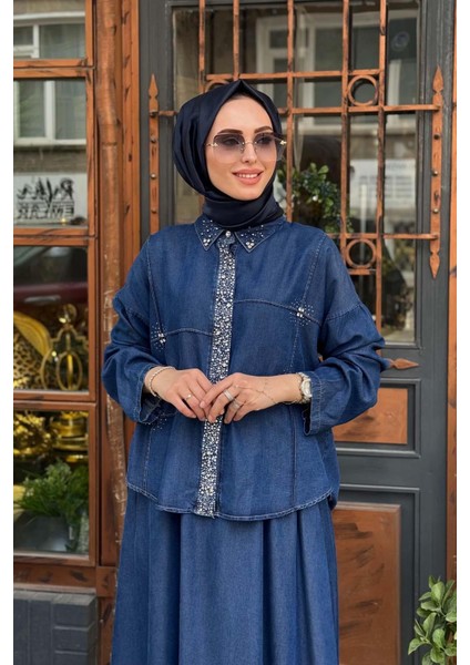 Jane Etekli Takım HLY0125Y101.016 Lacivert modelleri
