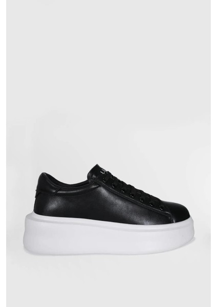 Gage Siyah Deri Erkek Sneaker Ayakkabı 111230234-205-V2
