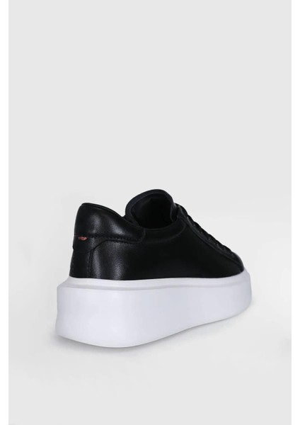 Gage Siyah Deri Erkek Sneaker Ayakkabı 111230234-205-V2