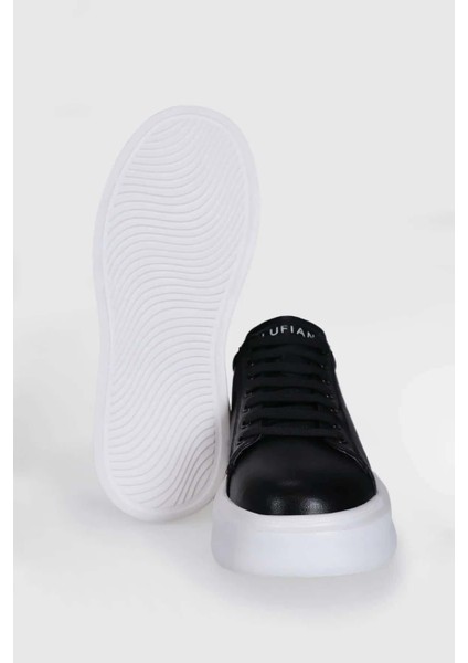 Gage Siyah Deri Erkek Sneaker Ayakkabı 111230234-205-V2
