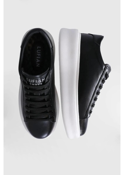 Gage Siyah Deri Erkek Sneaker Ayakkabı 111230234-205-V2