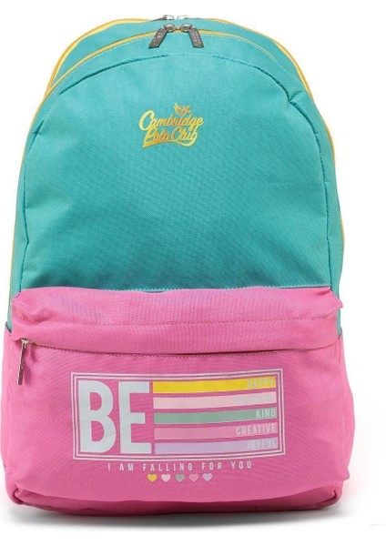 Be Happy Çift Ana Bölmeli Unisex Çocuk Ilkokul Çantası