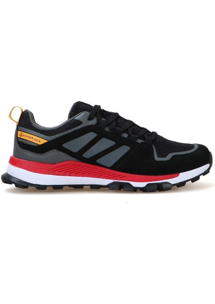 Nadal Siyah Kırmızı Erkek Sneaker Spor Ayakkabı 22308 V2