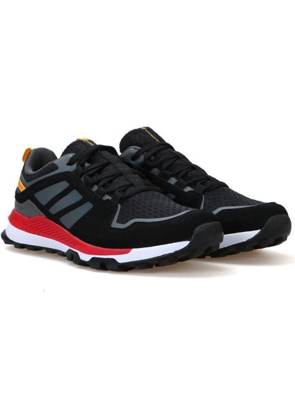 Nadal Siyah Kırmızı Erkek Sneaker Spor Ayakkabı 22308 V2
