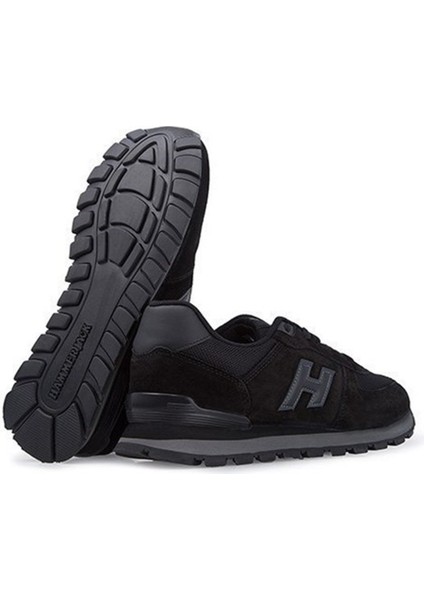 Peru Erkek Sneaker Spor Ayakkabı Siyah Füme V6
