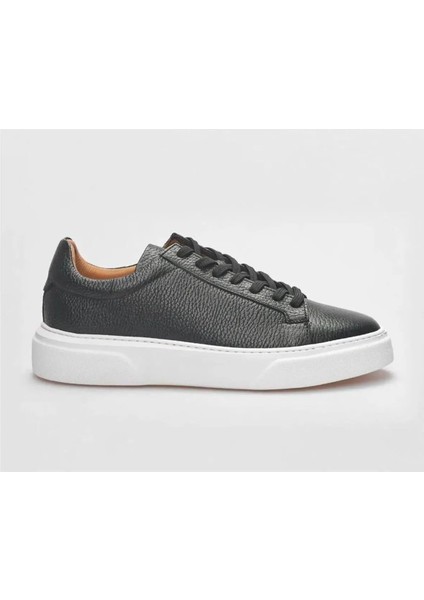Oregon Shoes Makras 777 Tommy Siyah Beyaz Deri Erkek Sneaker Casual Ayakkabı V1 indirimleri