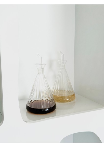 2’li Cam Yağdanlık Seti / 1000 ml
