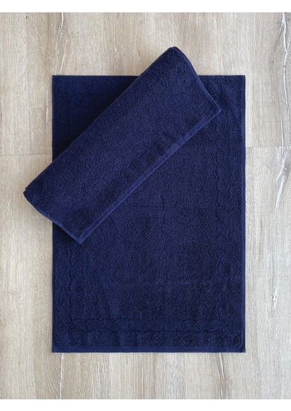 Jakarlı Paspas Seti Capa Lacivert 2li 50 x 70 8680108061992