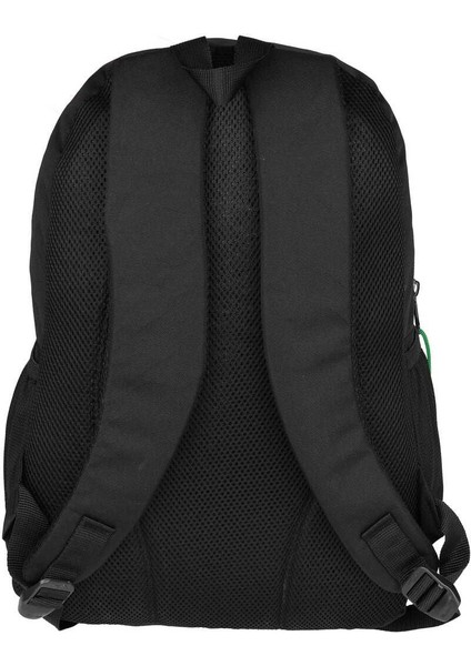 Siyah Su Geçirmez Astarlı Kumaş Sırt Çantası 2048 fiyatları