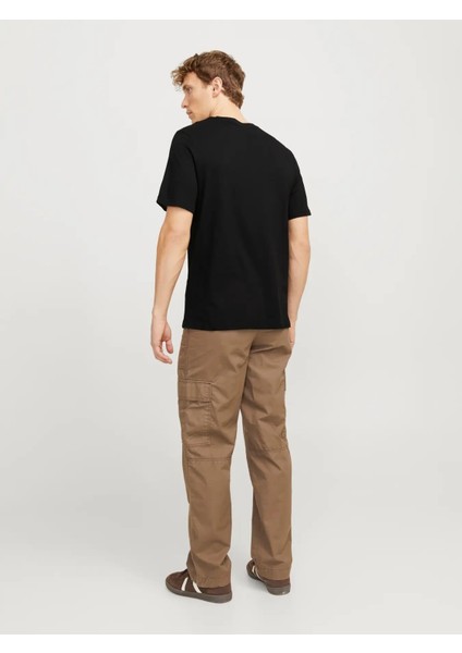 Jjsımon Logolu Erkek Siyah Tshirt 12269280 V2 fırsatları