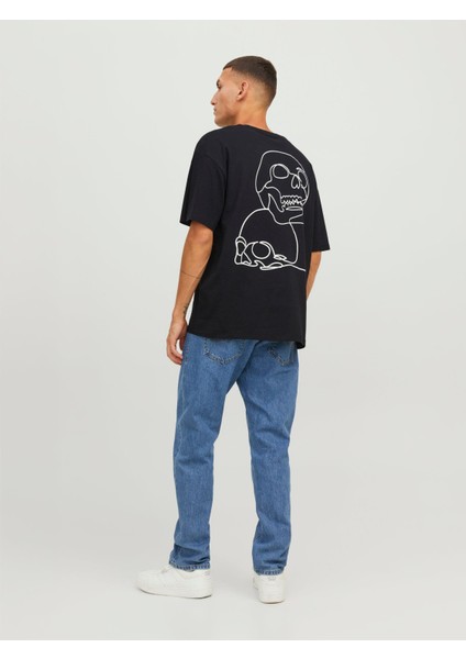 Jorlamın Skull Logo Sırt Baskılı Black Erkek Tshirt 12272692 V1 fiyatları