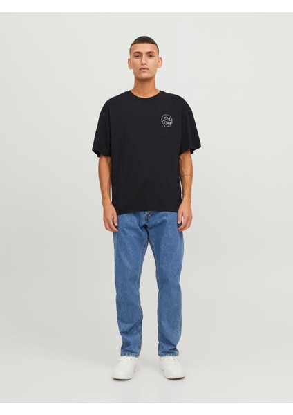 Jorlamın Skull Logo Sırt Baskılı Black Erkek Tshirt 12272692 V1 modelleri