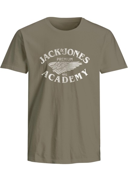 Jprblufreddy Bisiklet Yaka Yeşil Erkek Tshirt 12276650 V2 fırsatları